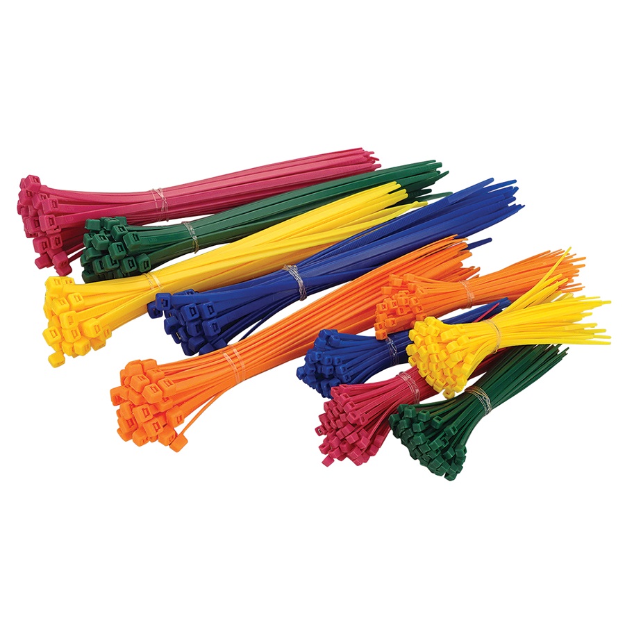 510-Pc Cable Tie Assortment
